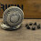 Pocket Watch and Mini Metal Multi-Sided Dice Set Board Game Cool 6