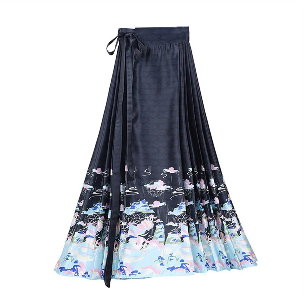Women's Horse Face Skirt Traditional Chinese Wrap 4852983262656