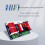 2PCS 2-Way 250W 2500Hz-3000Hz Frequency Divider DI 4