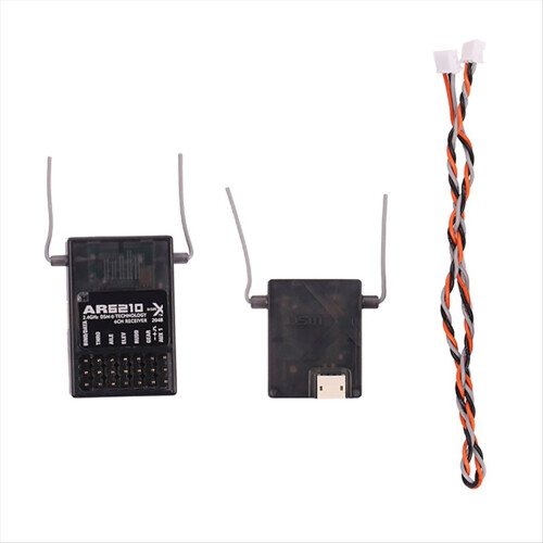AR6210 DSMX 2.4G 6 Channel Receiver Receptor W Sat