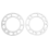 2Pcs /Set Aluminum Alloy Adjusting Shims 6Mm For J 4