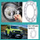 2Pcs /Set Aluminum Alloy Adjusting Shims 6Mm For J 11