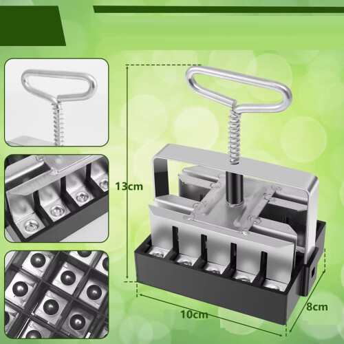 Small Clod Maker 20 Grids Manual Hand-Held Seed Bl 2