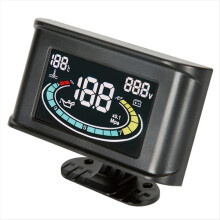 Car Modified LCD 3In1 Water Temp Gauge Oil Pressur
