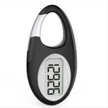 Mini Digital Pedometer 3D Walking Step Counter for