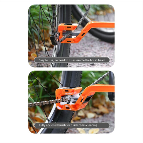 Plastic Bicycle Chain Cleaner Mountain Bike Machin 1