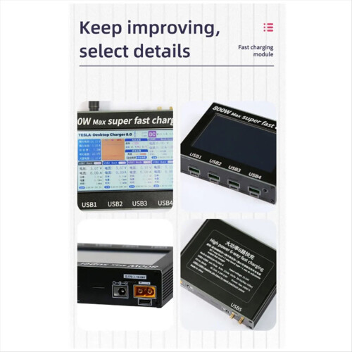 800W 4.3 Inches Screen Adjustable Five-Way Output 2