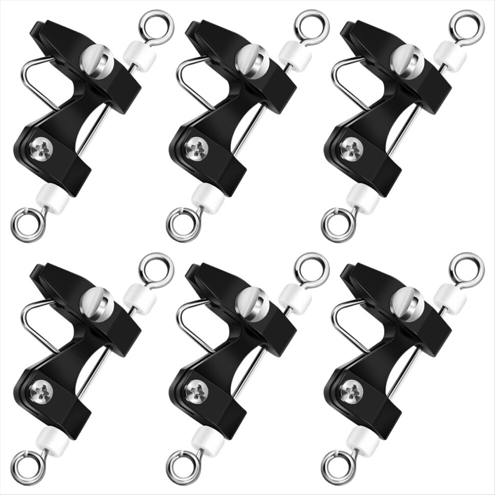 6Pcs Outrigger Release Clips Downrigger With Adjus 4852983262151