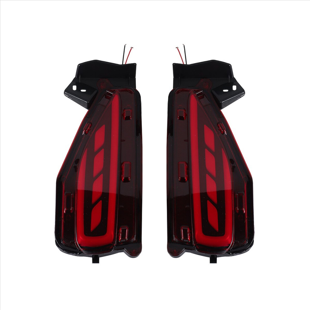 1 Pair Led Rear Bumper Reflector Brake Tail Light 4852983273904
