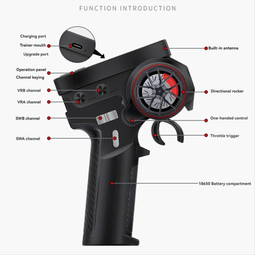 2.4G 10-Channel Model Car, Ship and Tank Remote Co 2