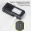 Portable Fly Zapper with LED Light, Rechargeable O 6