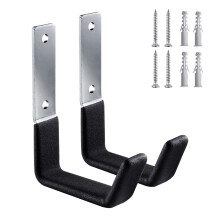 Pack Of 2 Heavy Duty Stainless Steel Garage Hooks for Tools and