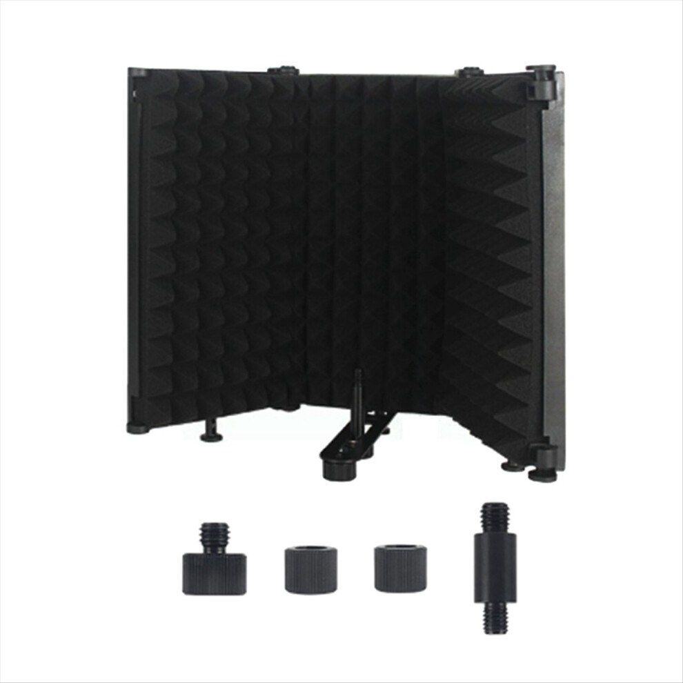3 Panel Microphone Isolation Shield Mic Sponge Soundproof 4852718911538