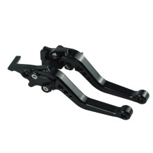 Brake Clutch Lever 1 Pair CNC Machined Cowhorn Style OffRoad Motorcycle Levers Black