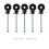 100Set Schwarz Elektrische Zaun Isolator Gewinde 9