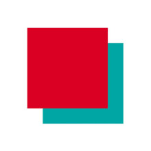 2 vinilos permanentes Cricut 91 x 33 cm - aqua, rojo