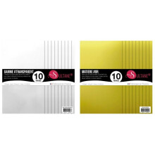 Packs Scrapbooking Papier Gold und Transparent zum Prägen