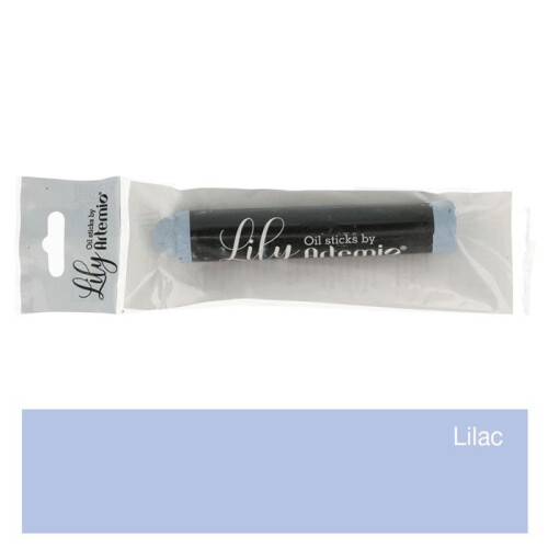 Pastel a óleo - Lilás