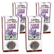 Bio-essbare Blumen - Lavendelblüten 160 g