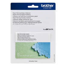 Carte 30 motifs pour perforation du papier - ScanNCut SDX