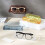 Wall Mounted Eyeglass Storage Rack Space Saving-Amber Orange 4