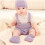 100 m merino wool ball - Lilac 3