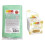 Pale green sugar paste 250 g + golden glitter 1