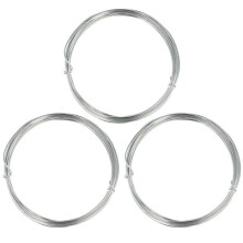 3 alumiinilankaa kutomiseen - 1,5 mm x 5 m