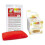 Rote Zuckerpaste 100 g + goldene Glitzer 1