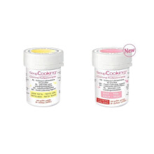 2 corantes alimentares em pó - rosa pó-julho pastel