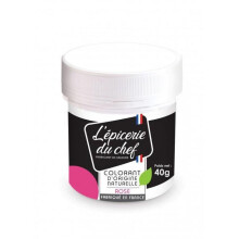 Corante alimentar de origem natural Rosa 40 g