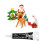 Weihnachtskuchendekoration + schwarzer Spritzstift 1