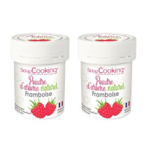Aroma alimentar natural em pó 30 g - framboesa