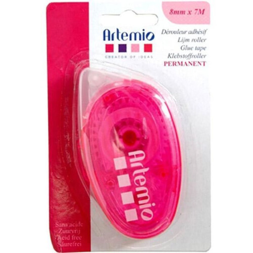 3 permanente Klebebandabroller 7 m x 8 mm