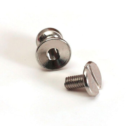 12 botones de cuello a tornillo para cuero 1