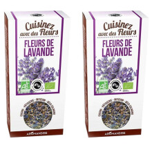 Fiori commestibili bio - Fiori di Lavanda 80 g