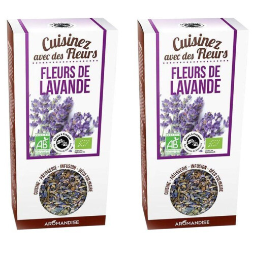Bio essbare Blumen - Lavendelblüten 80 g