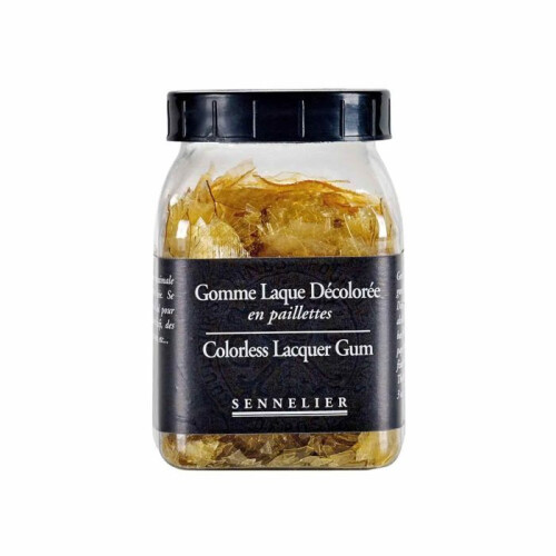 Entfärbter Lack mit Glitzer 80 g
