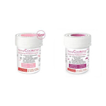 2 coloranti alimentari in polvere - porpora-rosa polveroso