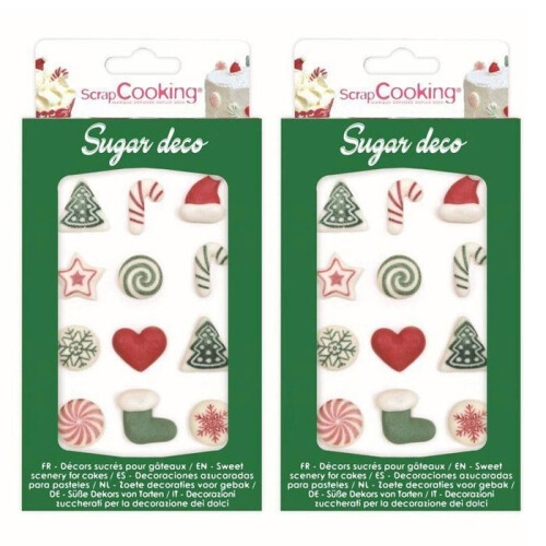 24 decoraciones navideñas dulces - Dulce Navidad