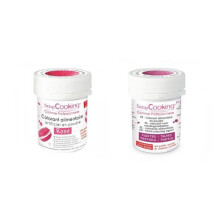 2 coloranti alimentari in polvere - porpora-rosa