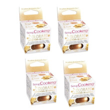 Corante alimentar em pó dourado 20 g