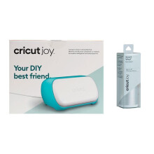 Machine de découpe Cricut Joy + vinyle permanent argenté brillant 121,9 x 13,9 cm