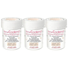 Colorante alimentare in polvere 15 g - bianco