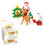 Weihnachtskuchen-Dekoration + goldene Glitzer 1