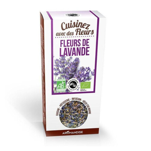 Essbare Bio-Blumen - Lavendelblüten 120 g 2