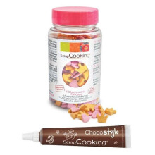 Decorazioni dolci Principessa + Stilografica al cioccolato