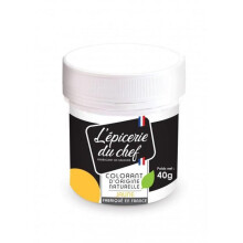 Corante alimentar de origem natural Amarelo 40 g