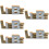 5Stk Holz Buchstabe Party Mitte 11