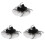 3 Teile Kopfschmuck Party Haaraccessoire 2